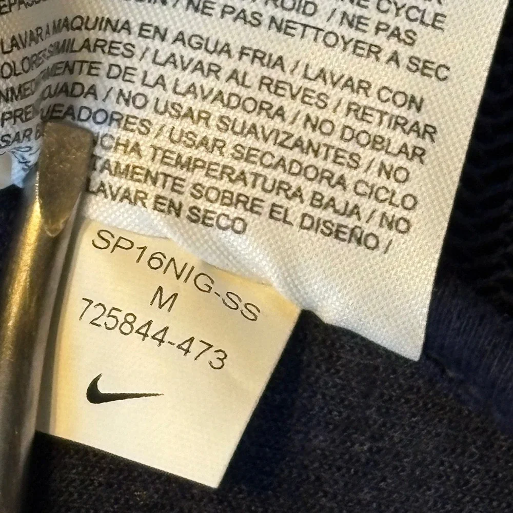 NIKE  Tech Fleece Mesh Cocoon Full Zip Hoodie Women's M Jacket Navy Blue 725844